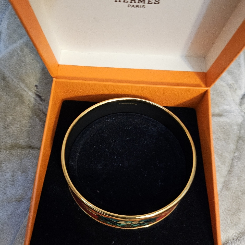 Authentic vintage Hermes Safari Bangle - Picture 2 of 6